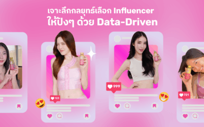 เจาะลึกกลยุทธ์เลือก Influencer ให้ปังๆ ด้วย Data-Driven