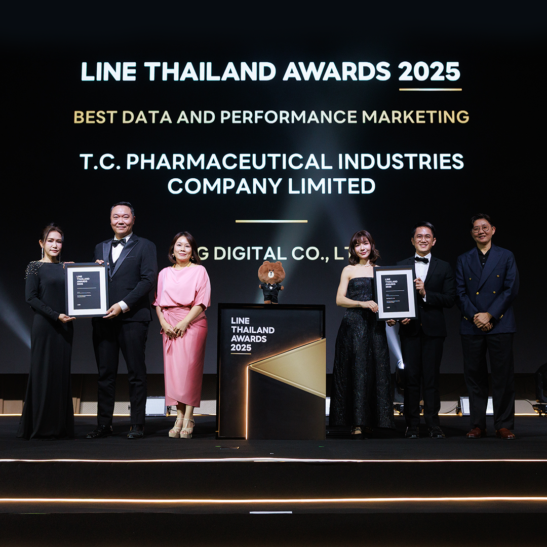 EGG Digital คว้า 7 รางวัลใหญ่ในงาน LINE Thailand Awards 2025