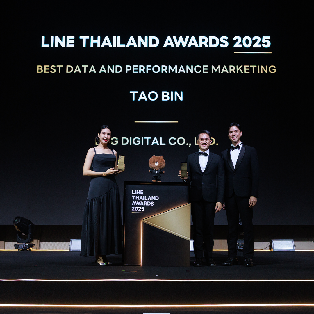 EGG Digital คว้า 7 รางวัลใหญ่ในงาน LINE Thailand Awards 2025