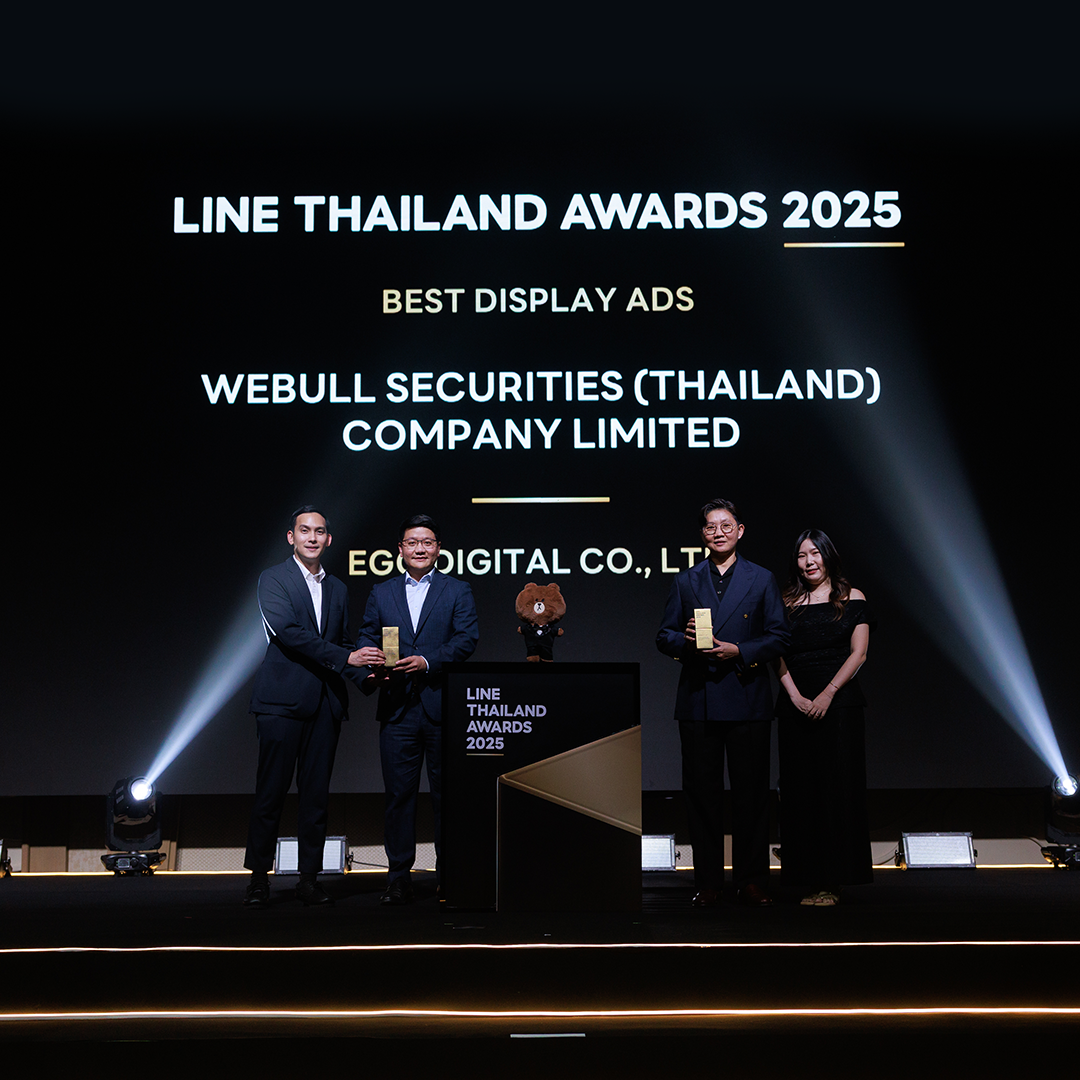 EGG Digital คว้า 7 รางวัลใหญ่ในงาน LINE Thailand Awards 2025