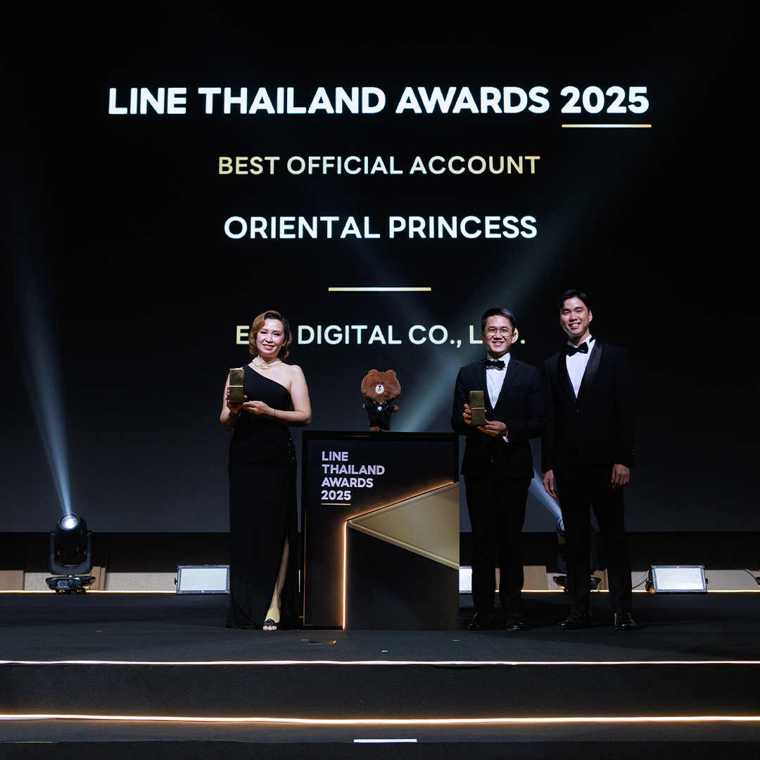 EGG Digital คว้า 7 รางวัลใหญ่ในงาน LINE Thailand Awards 2025