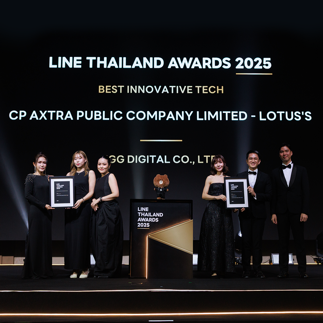 EGG Digital คว้า 7 รางวัลใหญ่ในงาน LINE Thailand Awards 2025